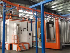 Powder-coating-processing-equipment-Continuous-processing-Powder-processing-room