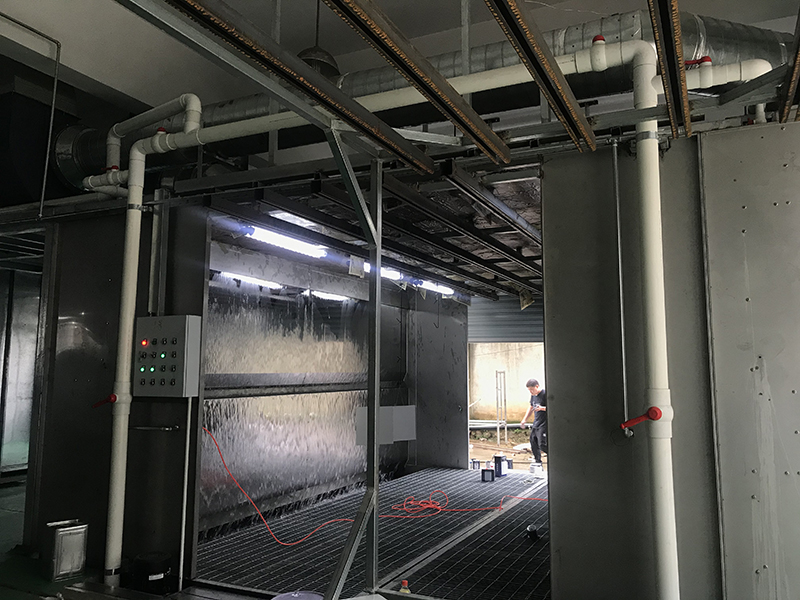 Powder-coating-processing-equipment-Push-in-oven